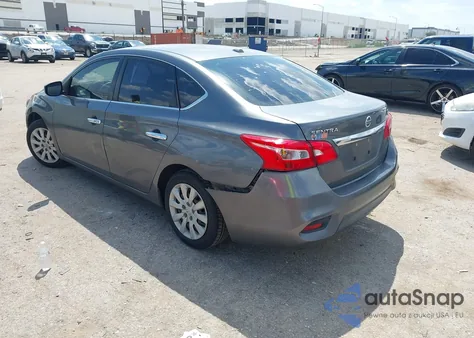 2017 Nissan Sentra Sv from USA, damaged, VIN 3N1AB7APXHL696838